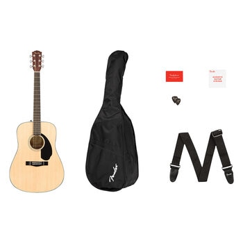 Fender Paquete de Guitarra Acústica Fender Paquete de Guitarra Acústica