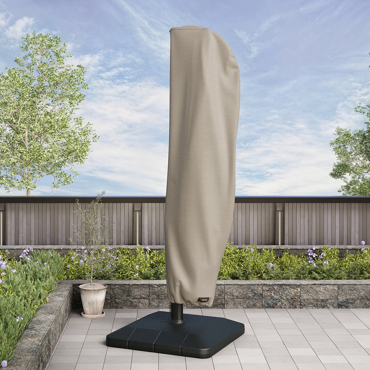 Seasons Sentry, Funda para Sombrilla de Poste Lateral