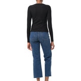 Splendid Playera para Dama Negro Chica