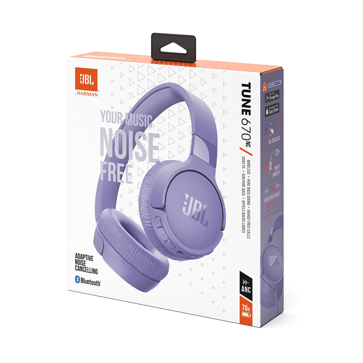 JBL Tune 670NC Morado