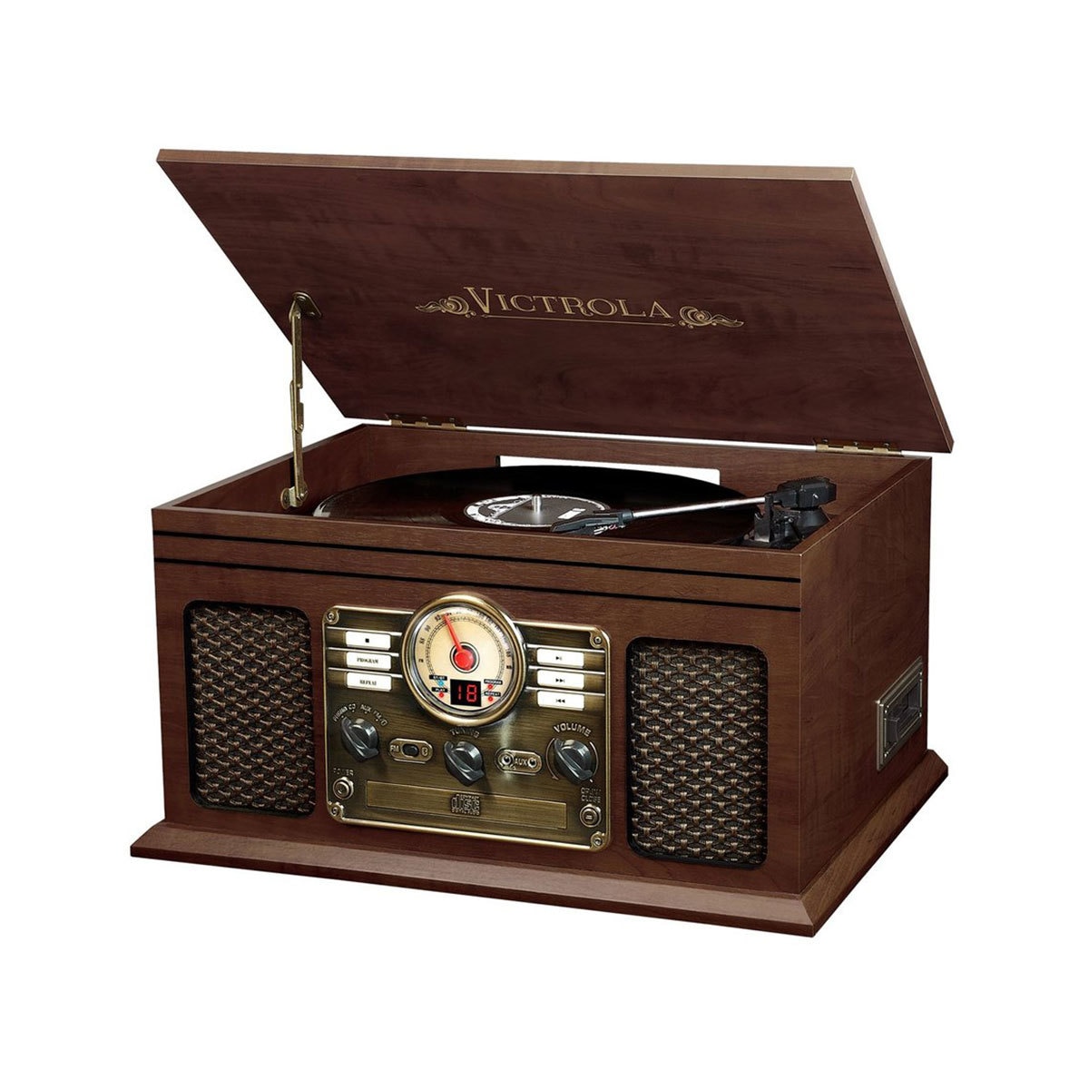 Victrola, tornamesa con bluetooth, CD y Cassette Costco México