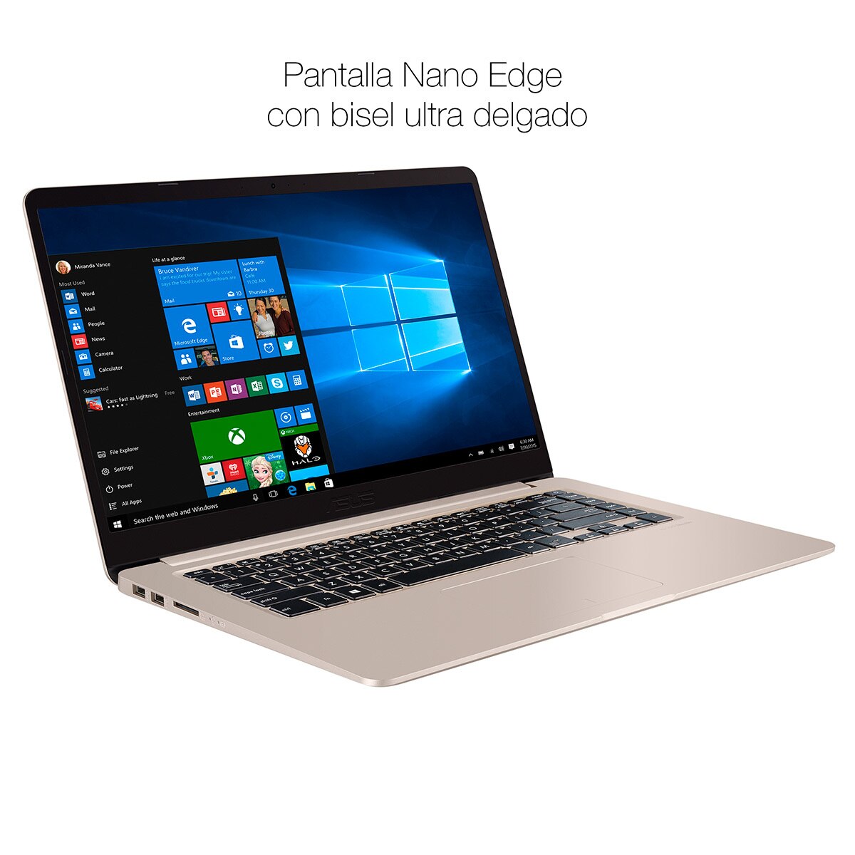 Asus Vivobook Laptop 15.6", AMD A12, 8GB Ram, 1 TB Costco México