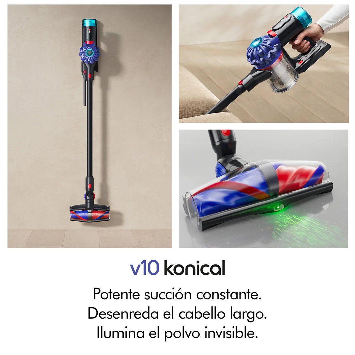 Dyson, Aspiradora Inalámbrica V10 Konical