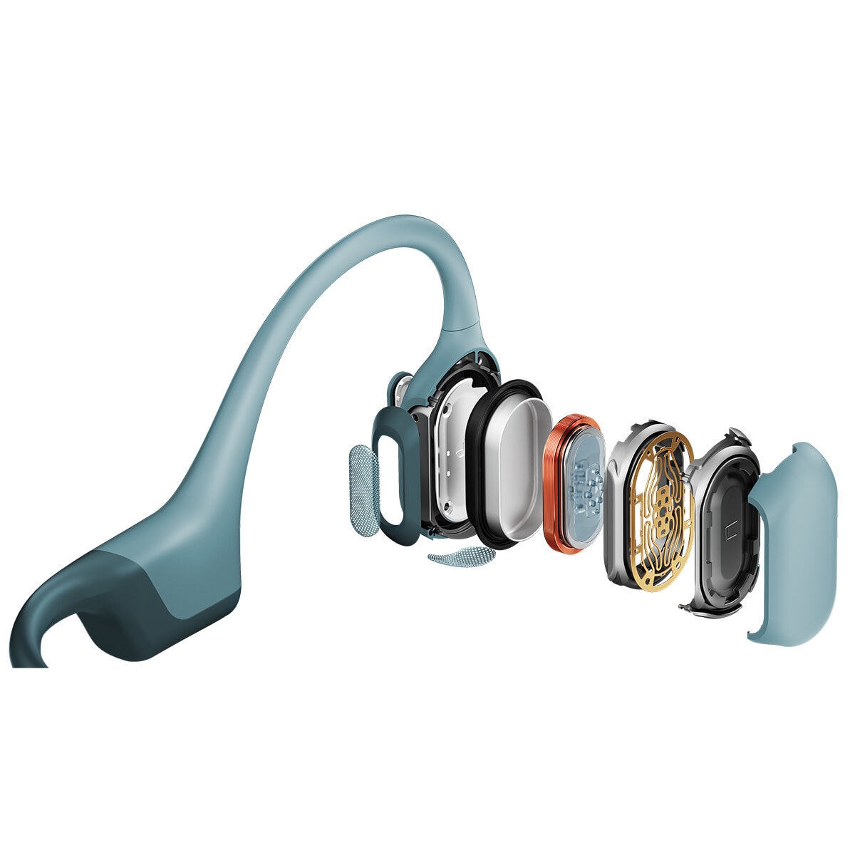 Shokz Audífonos de Conducción Ósea OpenRun Pro Color Azul
