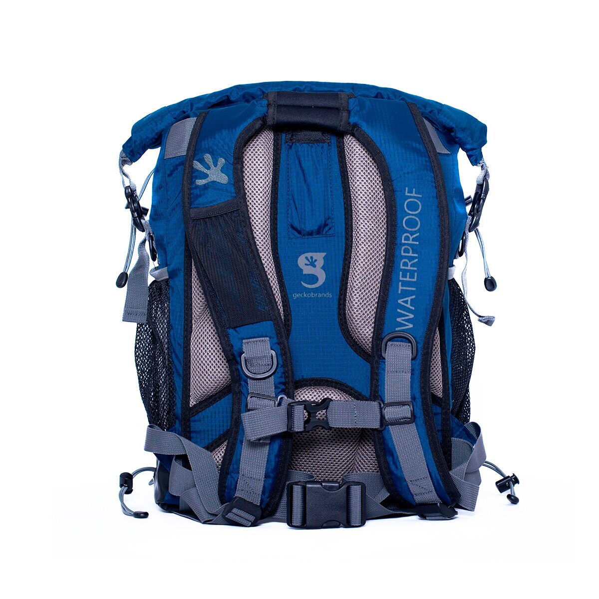GeckoBrands, Mochila Impermeable Dueler, Color Azul