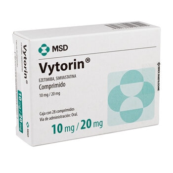 Vytorin 10/20mg 28 Comprimidos
