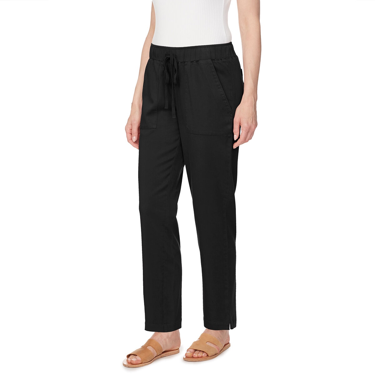 Buffalo David Bitton Pantalón para Dama Negro Extra Grande
