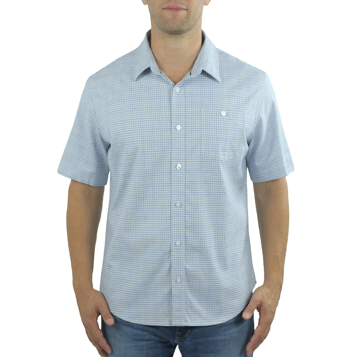 Jachs Camisa para Caballero Azul Mediana