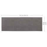 Floorsense, Tapete Decorativo 60 cm x 182 cm, Gris