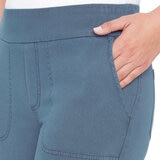 S.C. & CO Pantalones Capri para Dama Azul Chica S.C. & CO Pantalones Capri para Dama Azul Chica