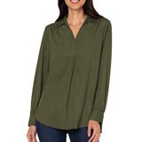 Matty M Blusa para Dama Verde Mediana