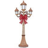 Farol Navideño de 2.1m con 220 Luces LED y Efecto Parpadeante