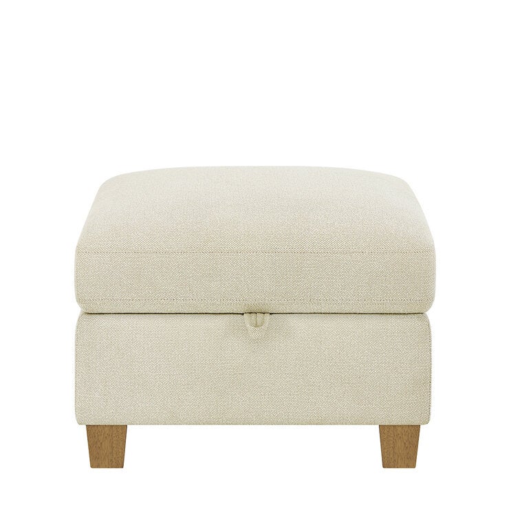 Thomasville, Sillón Giratorio de Tela con Otomano