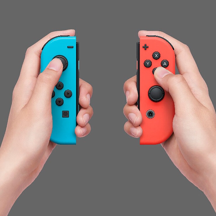 Nintendo Switch Joy-Con L/R Neón Rojo y Azul