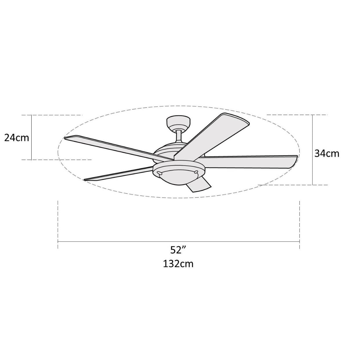 Coolfan, Ventilador de Techo Vendaval 52"