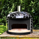 Forno Napoli, Horno de Leña Modelo Barano, Color Negro
