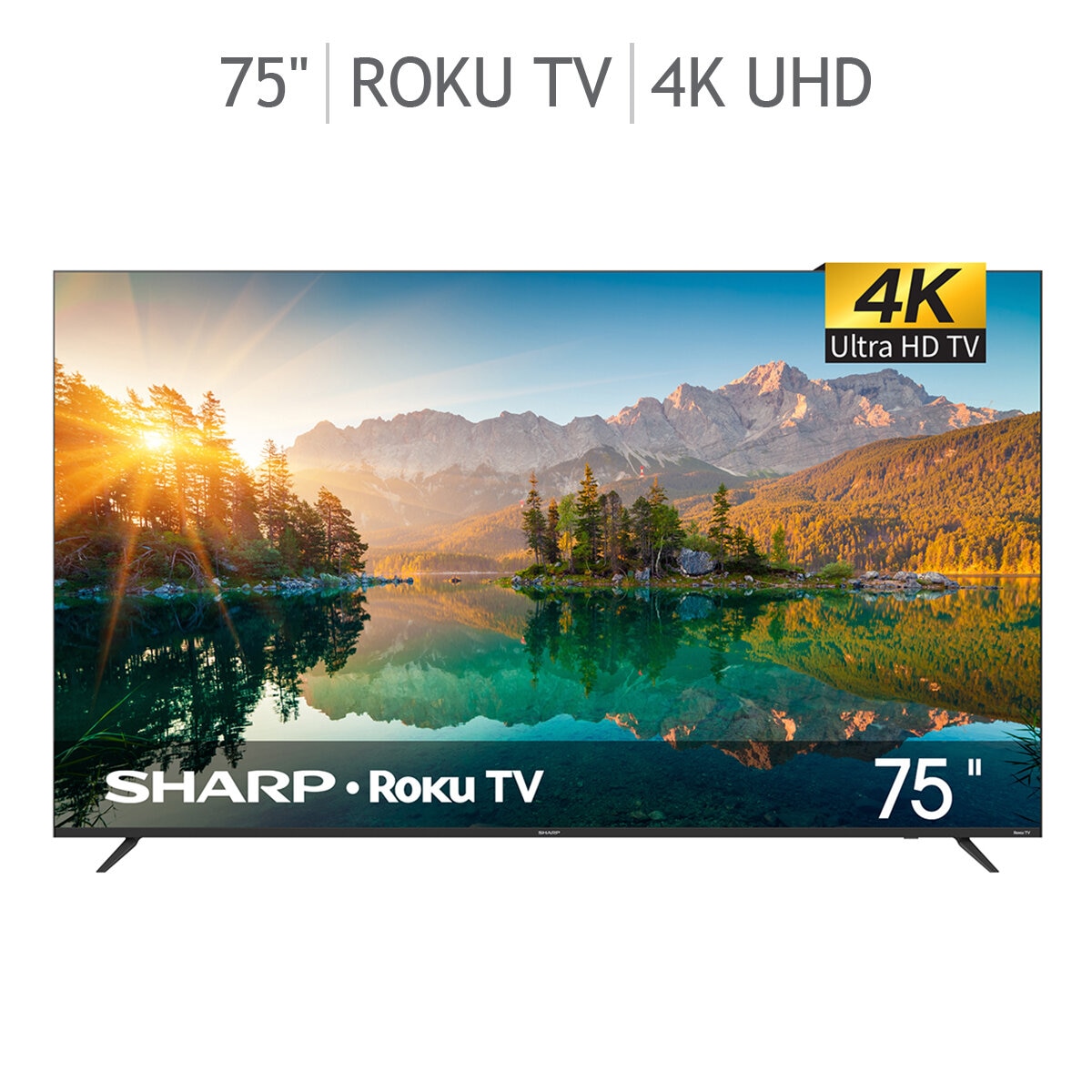 Sharp Pantalla 75" 4K UHD Smart TV Sharp Pantalla 75" 4K UHD Smart TV