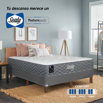 Sealy, Denver, Colchón Queen Size