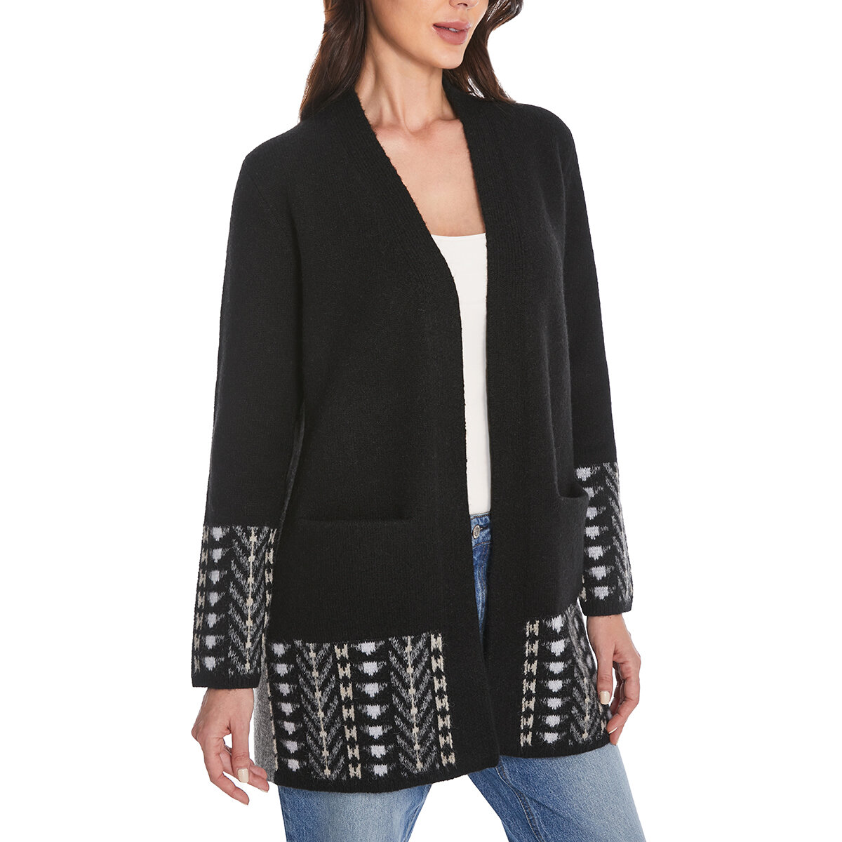 Frye Suéter para Dama Negro Extra Chica