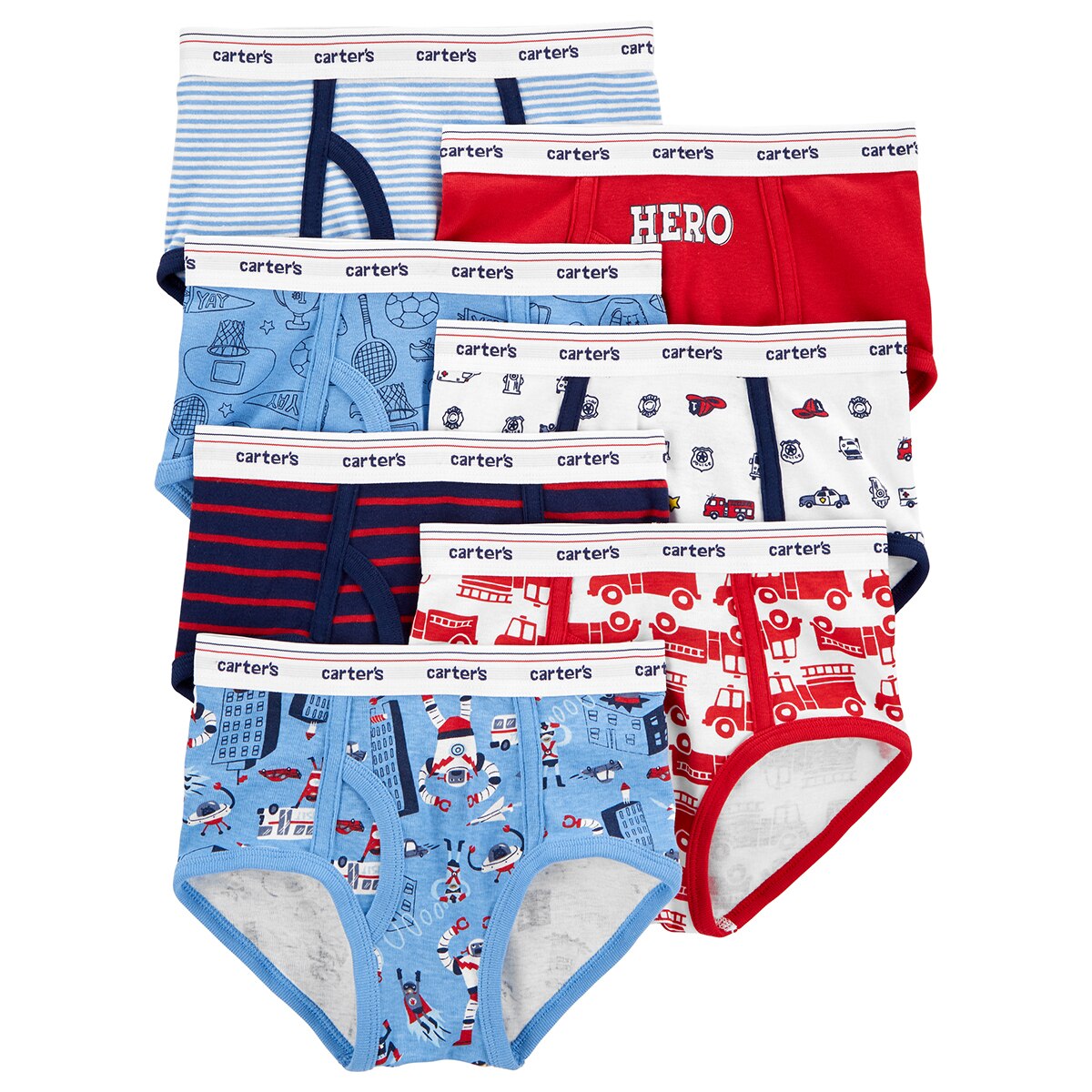 Carter's, Ropa Interior para Niño, Rojo Costco México Carter's, Ropa Interior para Niño, Rojo Costco México