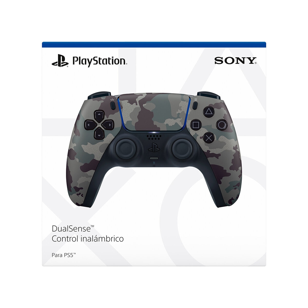 PlayStation 5: DualSense Control Inalámbrico - Grey Camouflage