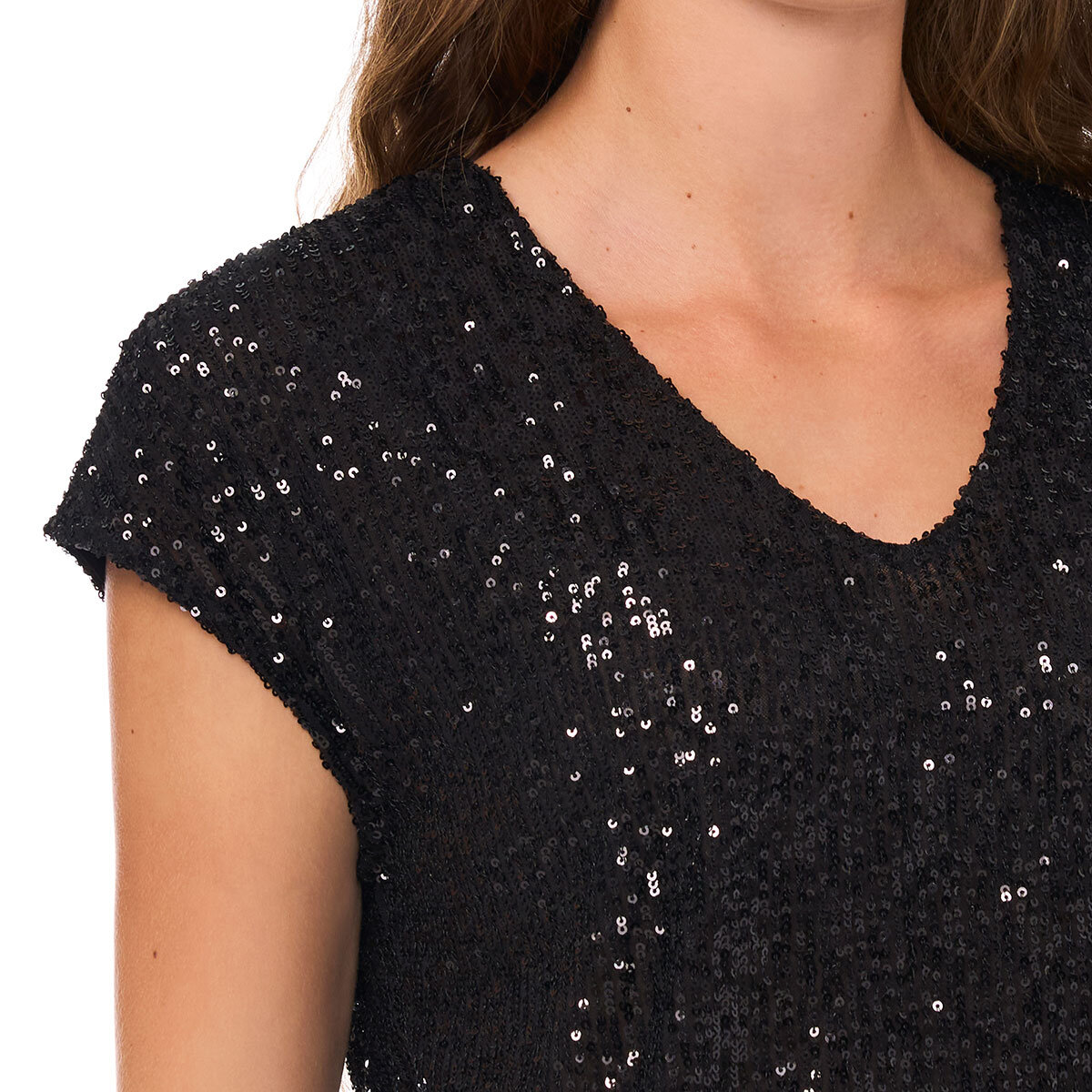 Vince Camuto Blusa para Dama Negro Mediana