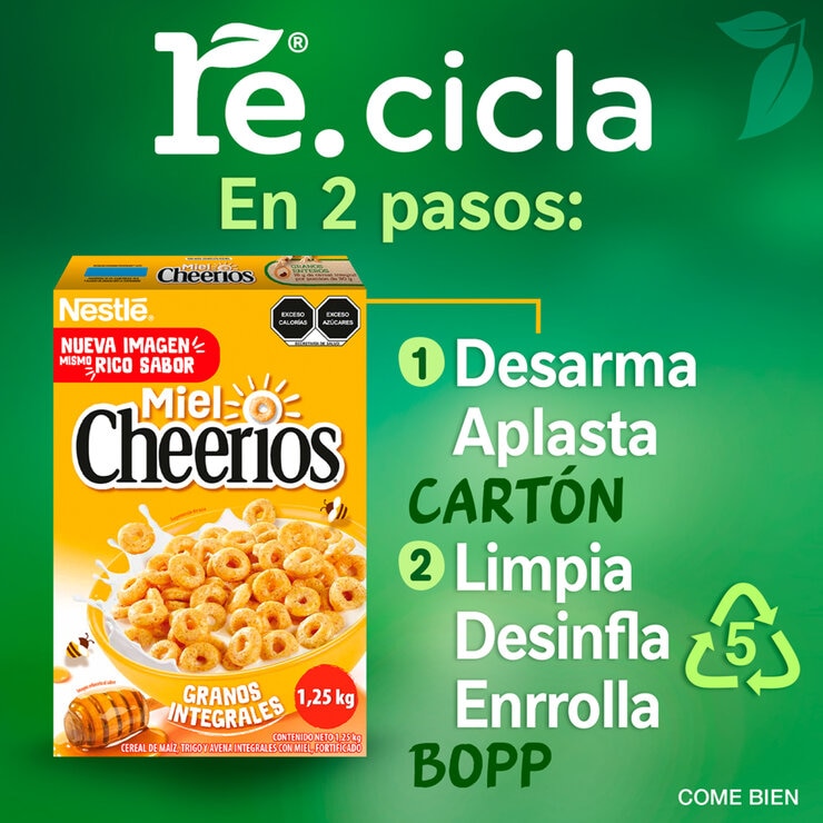 Cheerios Miel Cereal 1.25 kg
