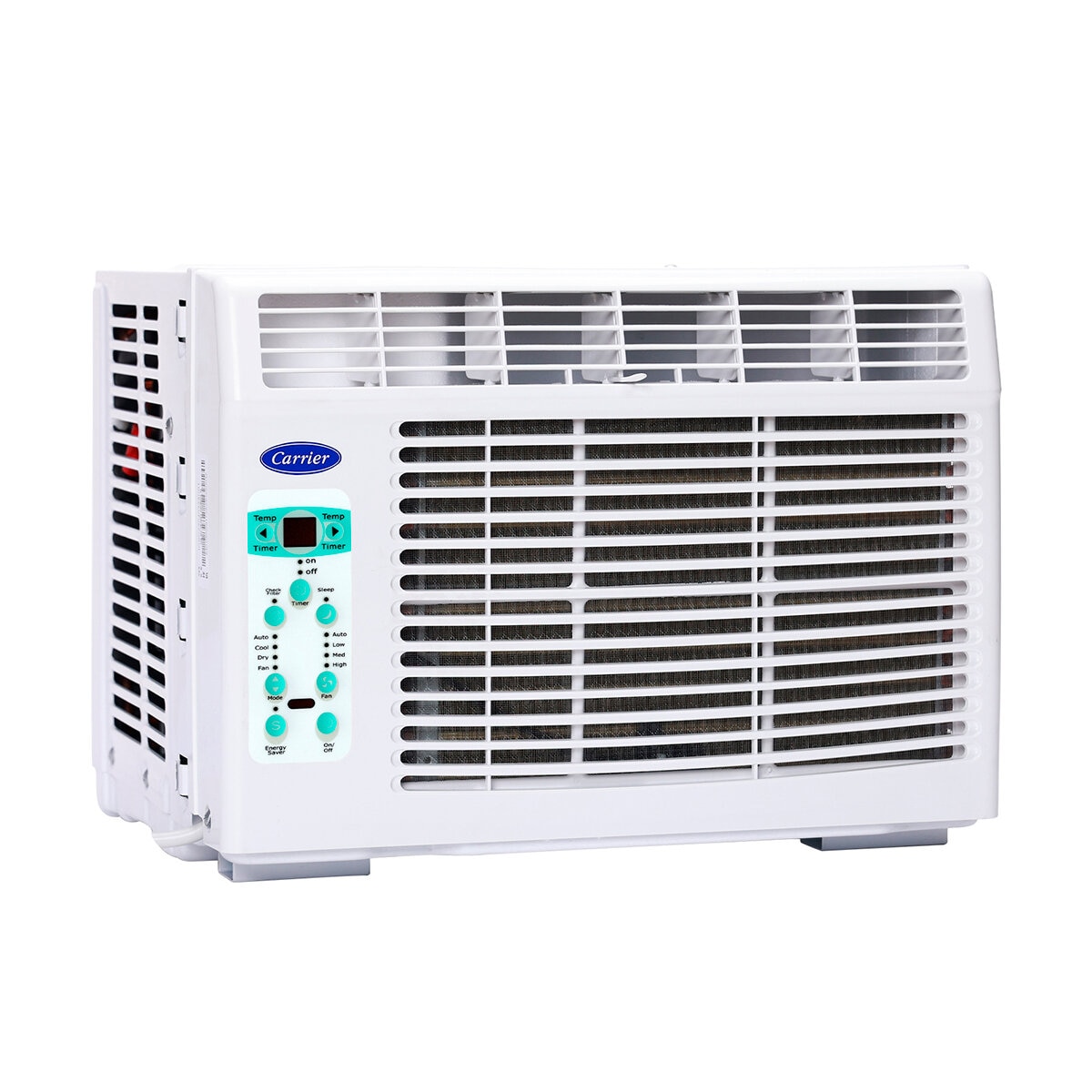 Carrier, Aire Acondicionado Ventana de 12,000 BTU a 110V, Solo Enfriamiento