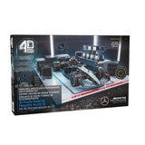 4D Build, Kit de Rompecabezas 3D - Mercedes F1 Con Luces LED
