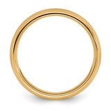 Argolla de Matrimonio, Comfort Fit, 5mm, Oro Amarillo de 14K, talla 10