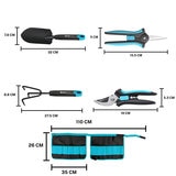 Green Market, Set de Heramientas para Jardín 5 piezas