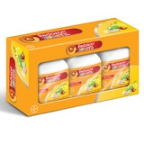 Redoxon Infantil Vitamina C 100mg Caja con 3 Frascos de 100 Tabletas Masticables c/u