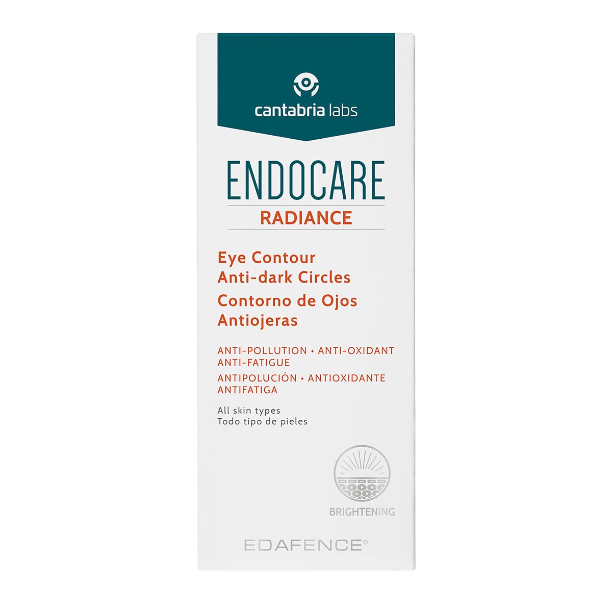 Endocare Radiance Contorno de Ojos Antiojeras 15 ml