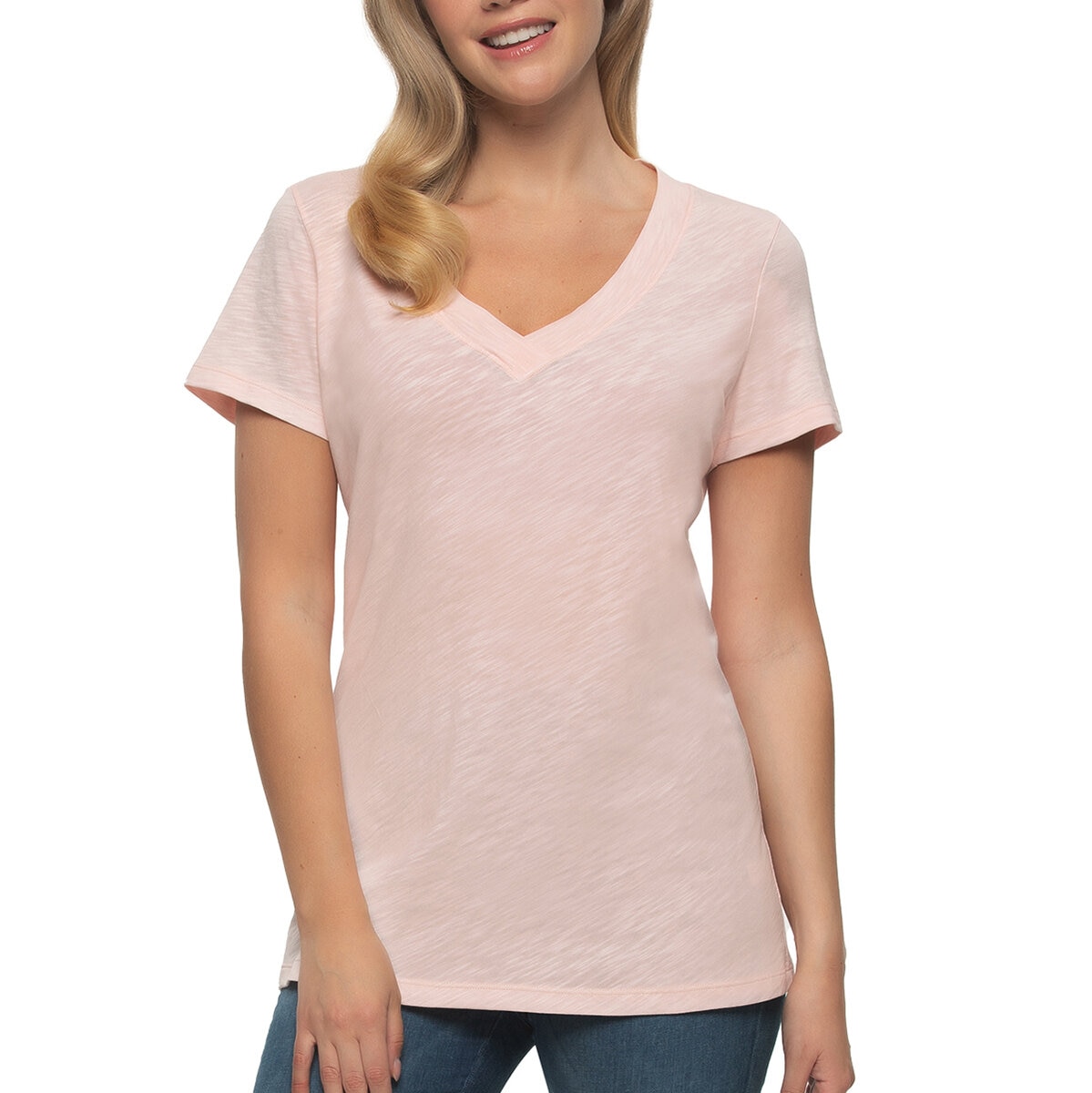 Jezebel Blusa para Dama Rosa Extra Chica