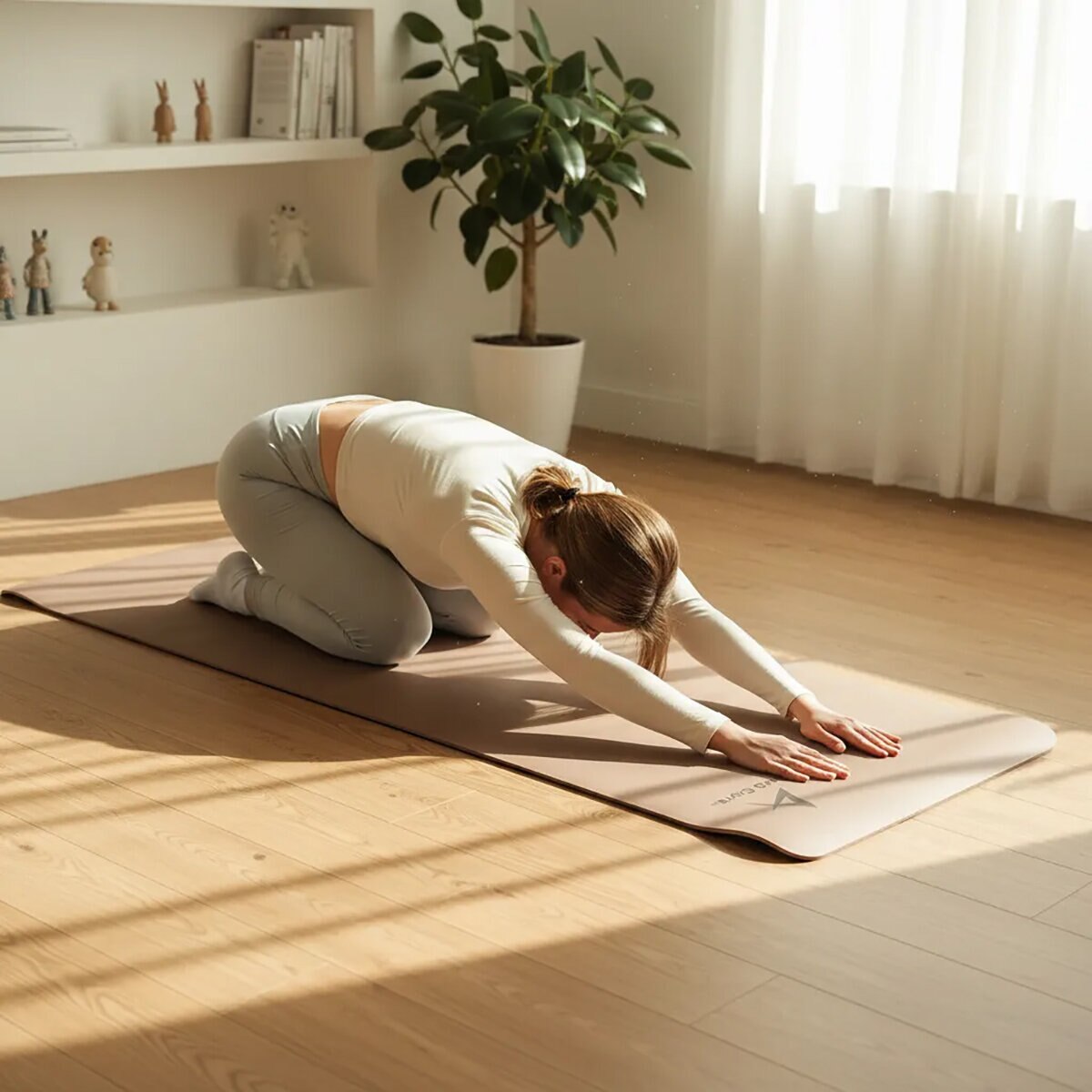 Active Core Tapete de Yoga y Pilates Café Active Core Tapete de Yoga y Pilates Café