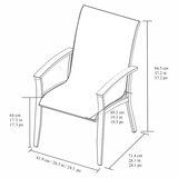 Agio, Clearfield Comedor para Jardín de 5 Piezas