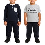 DKNY Conjunto 3 Piezas para Niños y Niñas Varias Tallas y Colores