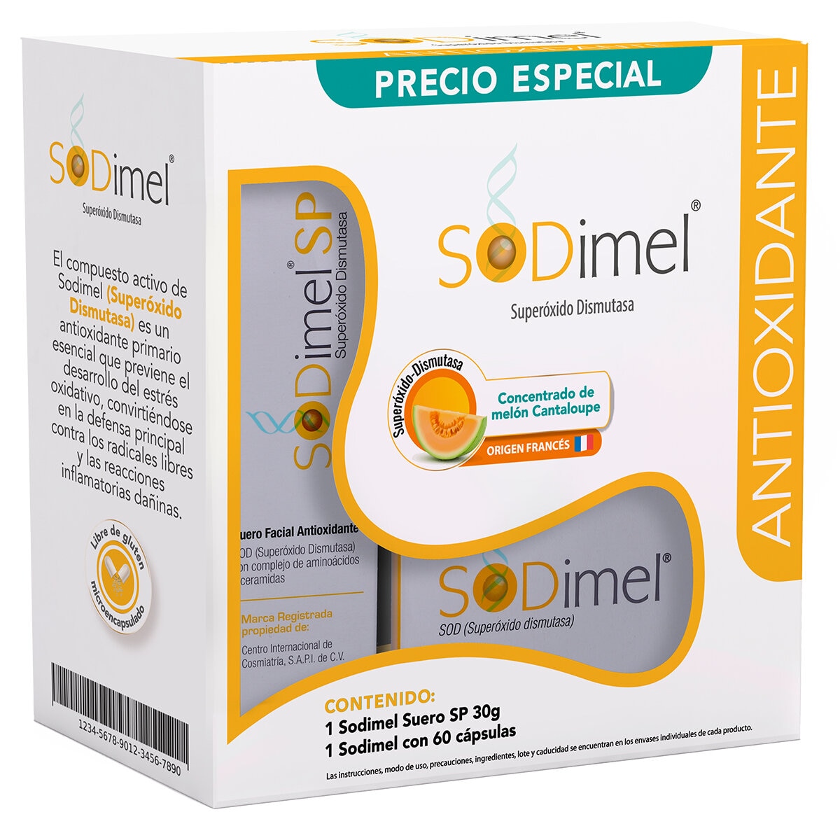 Sodimel Kit Suero SP 30 g + 60 Cápsulas