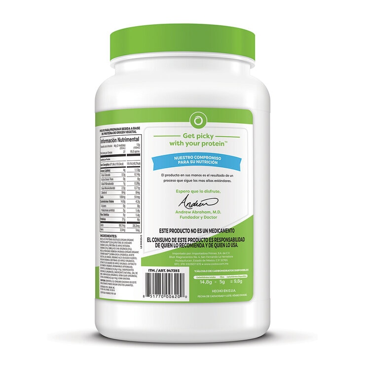 Orgain Proteína Orgánica en Polvo Sabor Vainilla 1.2 kg