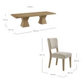 Bayside Furnishings, Juego de Comedor de 9 piezas Bayside Furnishings, Juego de Comedor de 9 piezas