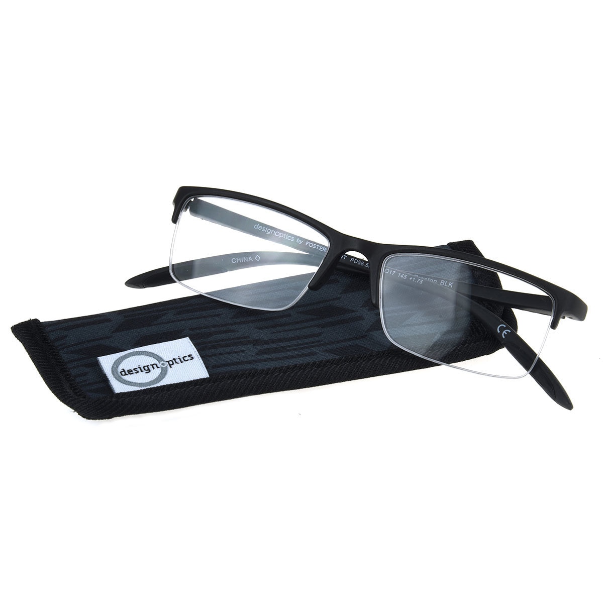 Design Optics, Lentes de Lectura, Dioptría 2.50, Marc, 3 Piezas