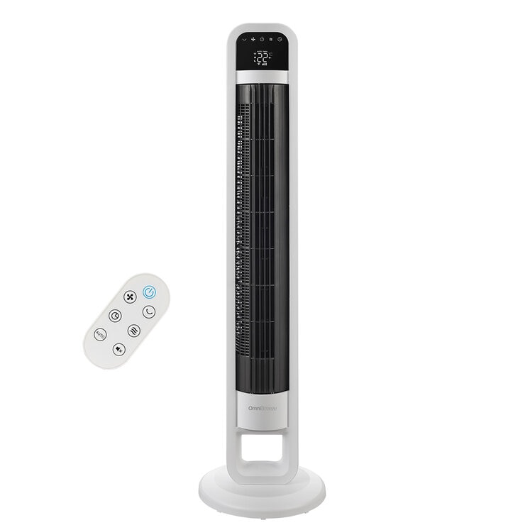 OmniBreeze, Ventilador de torre con control WiFi, 5 velocidades