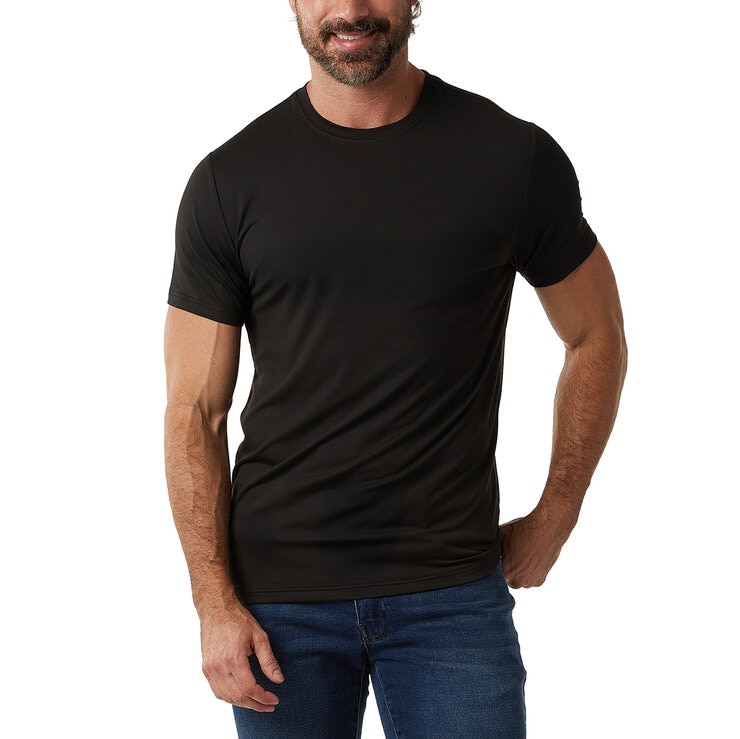 32 Degrees Cool Playera para Caballero 3 piezas Negro Chica 32 Degrees Cool Playera para Caballero 3 piezas Negro Chica
