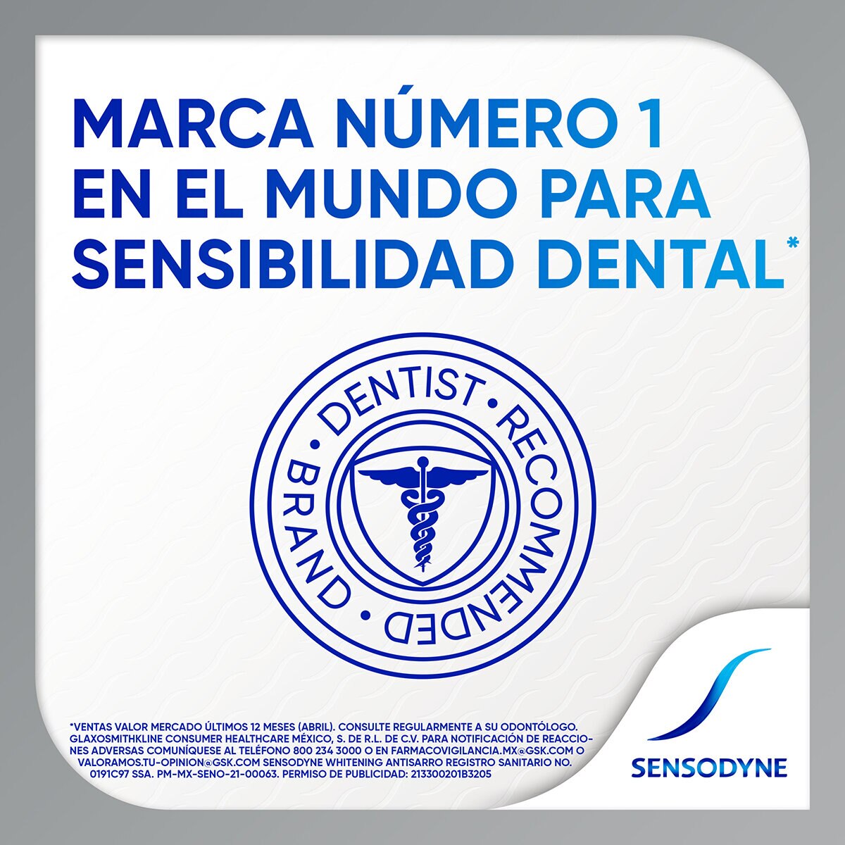 Sensodyne Pasta Dental Blanqueadora Antisarro 5 pzas de 113gr