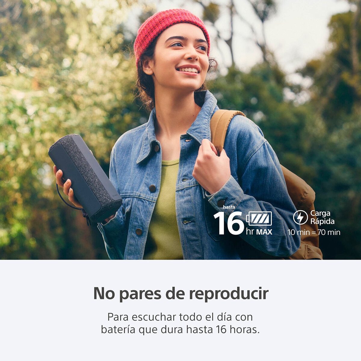 Sony SRS-XE200 Bocina Inalámbrica Portátil Negro