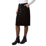 32 Degrees Heat Falda para Dama Negro Extra Grande