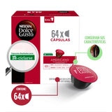 Nescafé Dolce Gusto, 64 cápsulas sabor Americano