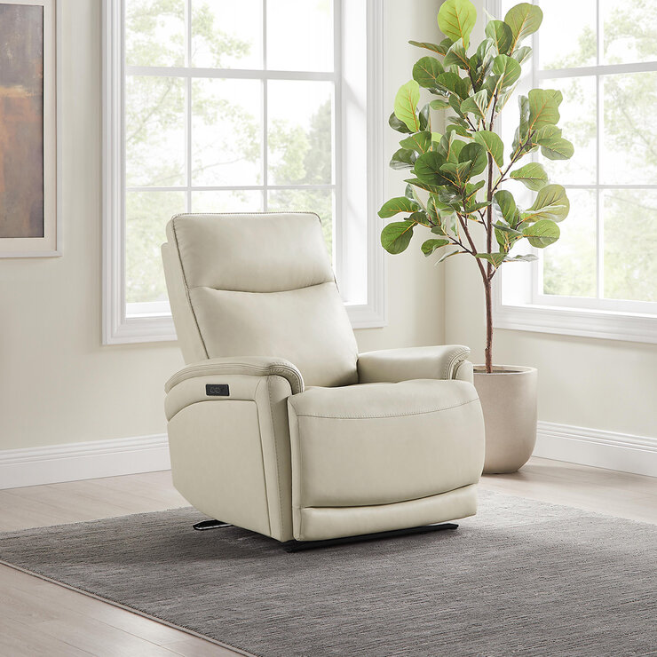 Gilman Creek Furniture, Sillón Reclinable Eléctrico de Cuero Gilman Creek Furniture, Sillón Reclinable Eléctrico de Cuero