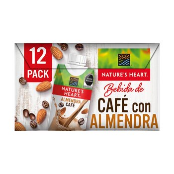 Nature´s Heart Bebida de Café con Almendra 12 pzas de 330 ml
