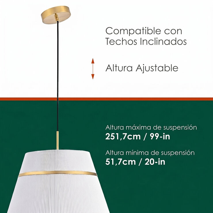 Empire Lighting, Lámpara Colgante Modelo Roma Empire Lighting, Lámpara Colgante Modelo Roma